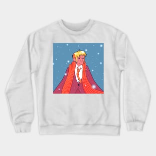 Sunny boy in winter Crewneck Sweatshirt